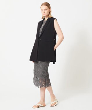 BEIGE， NARCISSUS / レースブラウス Slate