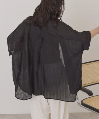 AMERICAN HOLIC スキッパードルマンビッグシャツ Black