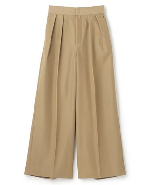 NAVE 【ReNAVE・セットアップ可/撥水加工/防シワ/ウエストゴム】ポリエステルタッサー パンツ カーキ系