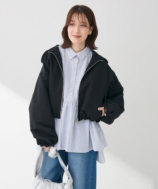 Green Parks ・ＥＬＥＮＣＡＲＥ　ＤＵＥ　バルーンショートマンパー Black