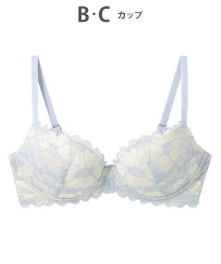 AMPHI ノンワイヤーブラ 谷間メイク ボリュームアップ Aカップあり 【BRAGENIC ブラジェニック プラスタイプ】 ブラジャー ブラ ワイヤレス BMI451 アンフィ／ワコール