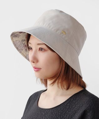 TOCCA 【大人百花掲載】【リバーシブル・UVカット率90%・速乾・接触冷感】BOTANICAL GARDEN PARTY BUCKETHAT バケットハット アイボリー系