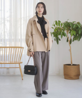 ANGIE VINTAGE】ショート トレンチコート / WEGO | ファッション通販