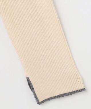 ANY SIS 【大人百花掲載 ヨンアさん着用】2SET ニットジャンスカ セット ライトグレー×アイボリー