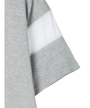 AMERICAN HOLIC 異素材ラインカットプルオーバー2 Light Gray Mixture