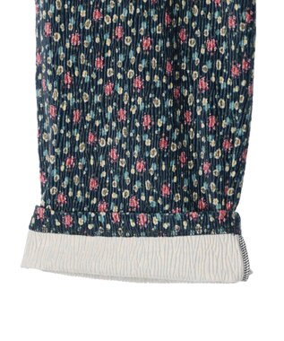 Green Parks ・ＳＵＧＡＲ　ＳＰＯＯＮ　コバナプリーツベロアパンツ Blue