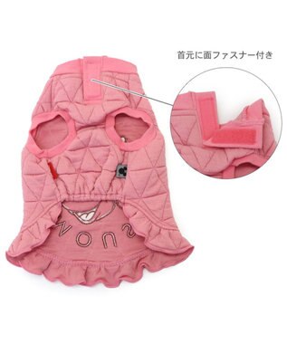 PET PARADISE ディズニー ミニーマウス マフラー付き トレーナー 小型犬 ミニーマウス