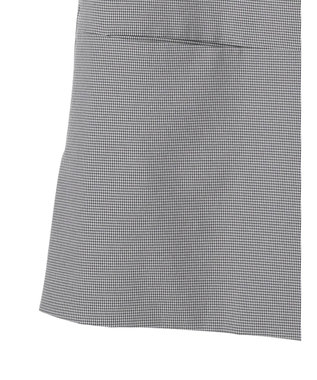 Green Parks きれいシルエット千鳥柄ジレ Hounds Tooth