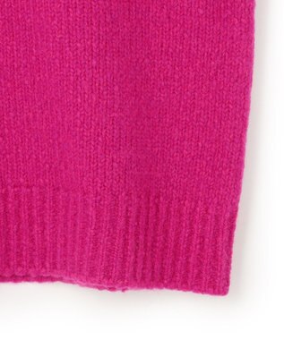 23区 S 【見上愛さん着用/STORY・VERY掲載】ブラッシュドエアーウール ファンシーニット マゼンタ系