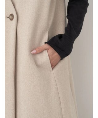 earth music&ecology マルチｗａｙコート Light Beige