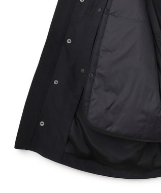 JOSEPH HOMME スプリットピーチストレッチ　コート ブラック系