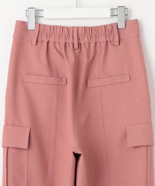 Feroux 【ONWARD CROSSET MAG掲載】パラシュートカーゴ パンツ ピンク系