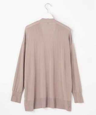 J.PRESS LADIES S 【WEB限定カラーあり・洗える】SILKY RAYON STRETCH カーディガン モカ系
