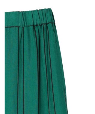 AMERICAN HOLIC リネンブレンドストライプマーメードスカート Stripe Green