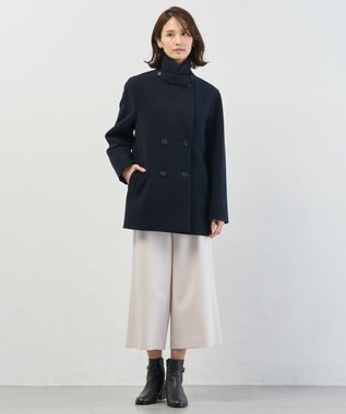 J.PRESS LADIES 【WEB限定カラーあり】ツムギートflannel クロップド パンツ エクリュ系