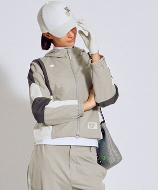 PW CIRCULUS 【ストレッチ素材】【WOMEN】トラックジャケット ゴルフウェア レディース グレー系