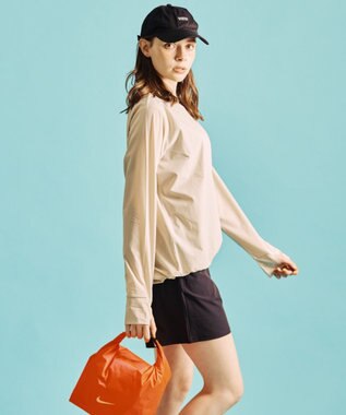 San-ai Resort（三愛水着楽園） 【紫外線防止】【UVカット】ラッシュガード付き4点セット水着 9号11号13号【BeachQueen】 ベージュ