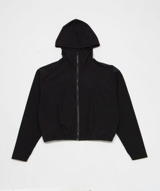 WEGO 【日焼け対策/セットアップ対応】ラッシュガードZIPパーカー ブラック