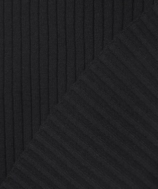 uncrave 【洗える】スムースニット オフショルプルオーバー（uncrave WHITE） ブラック