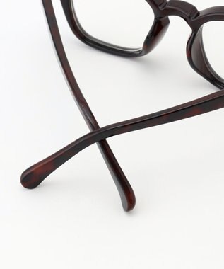 自由区 プレーン リーディンググラス ブラウン(+1.00)