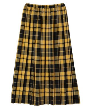 AMERICAN HOLIC アソートチェックプリーツスカート Yellow