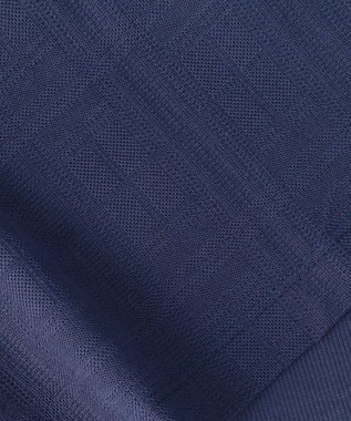 J.PRESS MEN 【KING SIZE】【ビジネス対応】リンクスシャドーチェック ロングスリーブTシャツ ブルー系