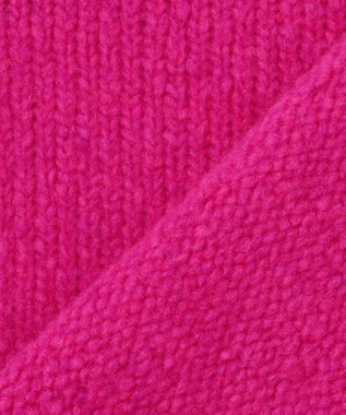 23区 S 【見上愛さん着用/STORY・VERY掲載】ブラッシュドエアーウール ファンシーニット マゼンタ系