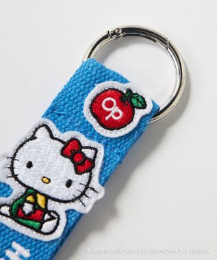 OP／FILA 【Ocean Pacific×ハローキティ】ワッペンバッグチャーム ブルー