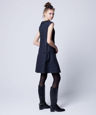 TOCCA 【消臭・洗える】FLORAL MERRY ドレス ブラック系