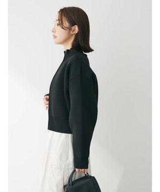 Green Parks ・ＥＬＥＮＣＡＲＥ　ＤＵＥ　ハイネックＺＩＰカーディガン Black