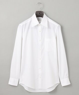 GOTAIRIKU 【形態安定/コンバーチブルカフス仕様】PREMIUMPLEATS_レギュラーカラー 通年ドレスシャツ ホワイト系