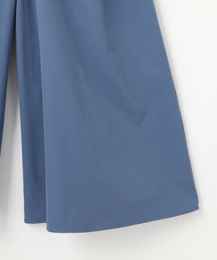 Feroux 【洗える・撥水】レースアップガウチョ ブルー系