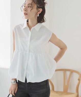 WEGO 【ANGIE VINTAGE】ティアードバルーンブラウス オフホワイト
