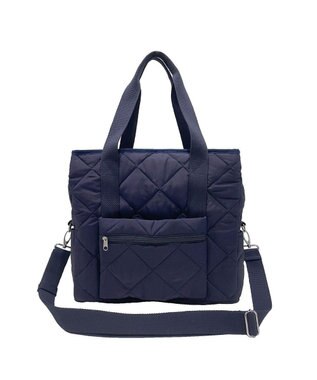 ROOTOTE 1154【大容量:キャリーケース装着可能】SN.グランデボックス.ソリッド-A 02：ネイビー