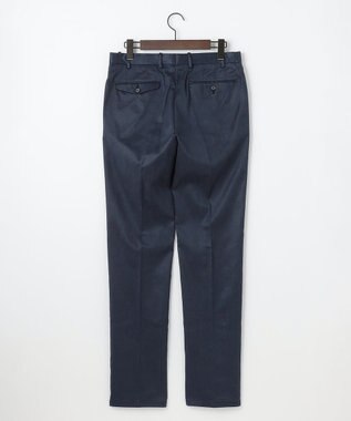 JOSEPH ABBOUD 【キングサイズ・ストレッチ/スウェードタッチ/JAPANファブリック】コマ スウェード パンツ ネイビー系
