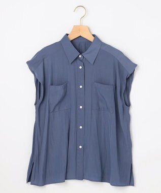 組曲 S ギャザーライトデシン ブラウス