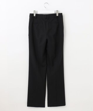 J.PRESS LADIES L 【リクルート対応】テフロンカームスキン ストレート パンツ ブラック系