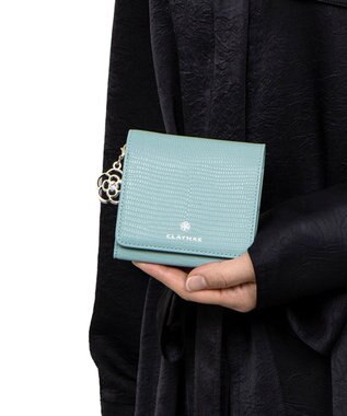 CLATHAS ペーシュ 二つ折り財布 ミント