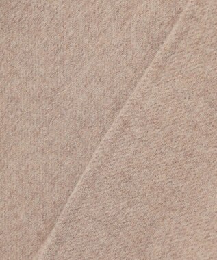 BEIGE， BOW / ウールリバー ノーカラージレ Top Taupe