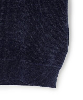 J.PRESS MEN 【WEB・一部店舗限定】モールダブルフェイス ドライバーズニット ネイビー系