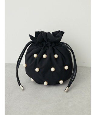 Green Parks ・ＫＯＳＳＯＲＥＣＯ　パール巾着ショルダー Black