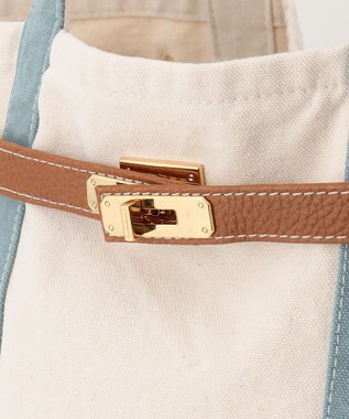 23区 【CLASSY.1月号掲載】SITA PARANTICA キャンバス トートバッグ (L) サックスブルー系