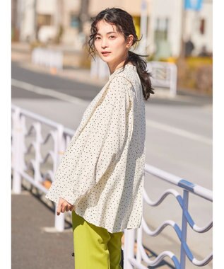 AMERICAN HOLIC サラックールタック使いブラウス Ivory