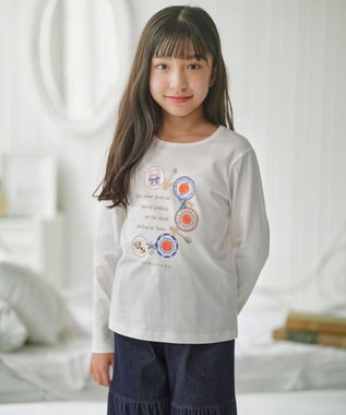  【110-140㎝】 ティータイム アートTシャツ