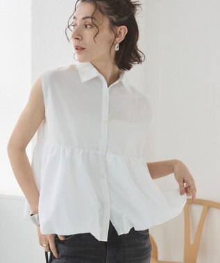 WEGO 【ANGIE VINTAGE】ティアードバルーンブラウス オフホワイト