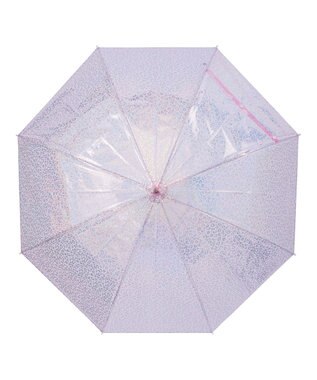 MOONBAT estaa 長傘 ビニール アニマルシャイニー ペールピンク