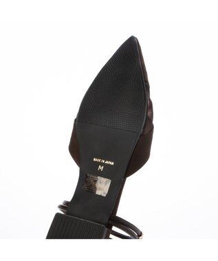 MODE ET JACOMO <carino>【２WAY】バックベルトサンダルパンプス ダークブラウン