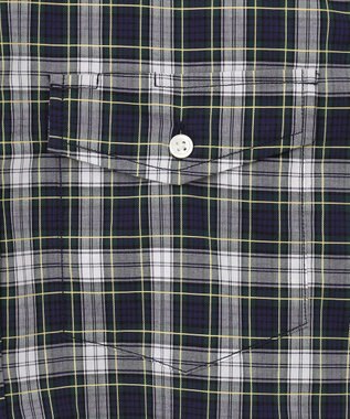 J.PRESS MEN ドビータータンマルチチェックシャツ ネイビー系3
