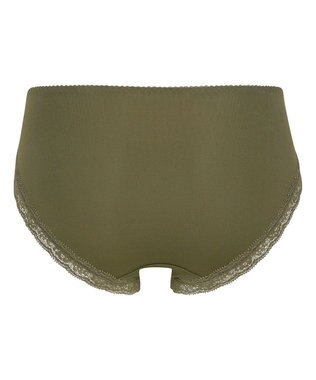 WACOAL ショーツ 【リボンブラ】 BRB413とペア はきこみ丈あさめ やわらかく伸びる素材（バック） レディース PRA113 /ワコール グリーン