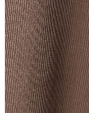 CRAFT STANDARD BOUTIQUE コーデュロイアシンメトリーワンピース Gray Beige